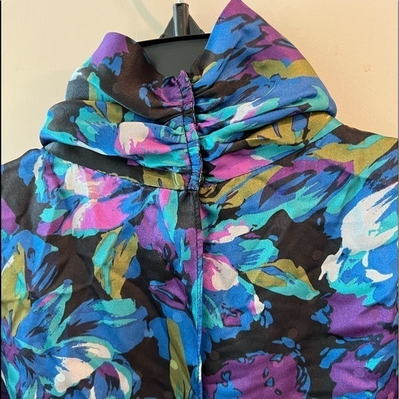 RONNY KOBO Annika Floral High Neck Mini Dress - Picture 11 of 16